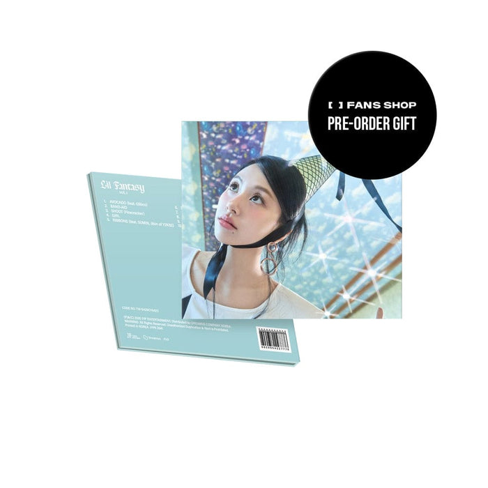 CHAEYOUNG LIL FANTASY Vol.1 [Canvas Ver.] - Primer Mini Álbum K-pop Con Libro Para Colorear Y CD