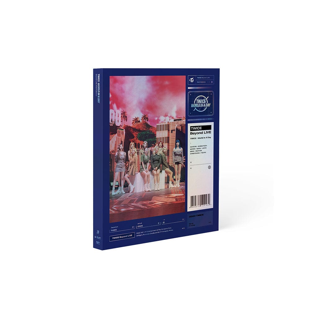 TWICE ALBUM NO POB [SHOCKING SALE] TWICE - Beyond LIVE - TWICE : World in A Day PHOTOBOOK