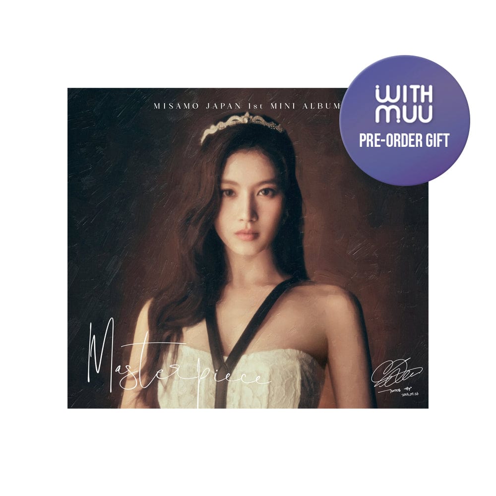 TWICE ALBUM SANA (+Withmuu) MISAMO - Masterpiece JAPAN 1st Mini Album (Member Ver.)
