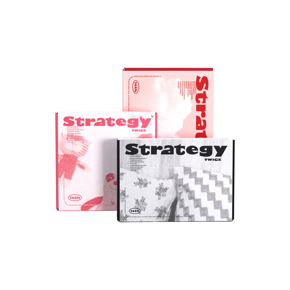 TWICE ALBUM SET TWICE - 14th Mini Album 'STRATEGY'