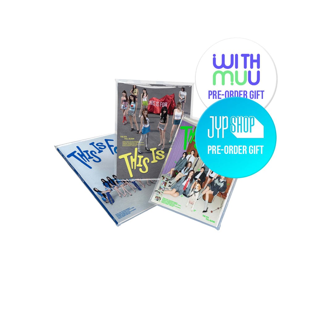 TWICE ALBUM TWICE -  The 4th Full Album THIS IS FOR