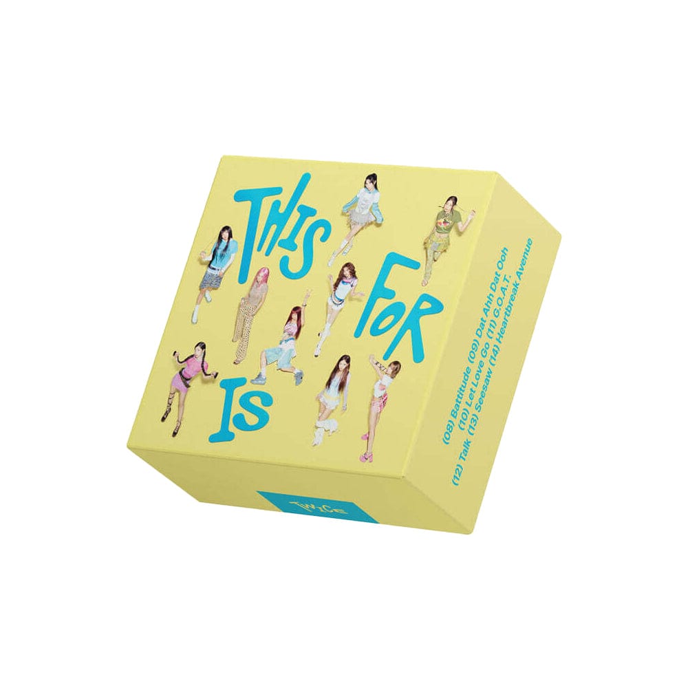 TWICE ALBUM TWICE - The 4th Full Album THIS IS FOR (CONFETTI Ver.)