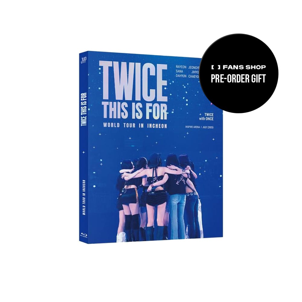 TWICE DVD / BLU-RAY FANS SHOP TWICE - THIS IS FOR WORLD TOUR IN INCHEON Blu-ray