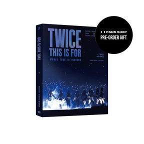 TWICE DVD / BLU-RAY FANS SHOP TWICE - THIS IS FOR WORLD TOUR IN INCHEON DVD