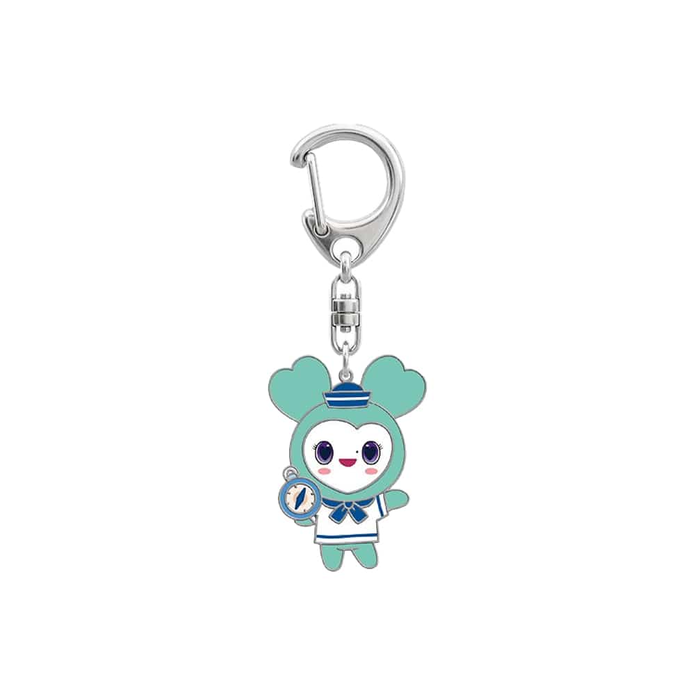TWICE MD / GOODS MIVELY TWICE - LOVELY METAL KEYRING MARINE Ver. [ 2026 TWICE THIS IS FOR WORLD TOUR FINALE in SEOUL MD ]