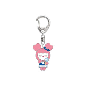 TWICE MD / GOODS MOVELY TWICE - LOVELY METAL KEYRING MARINE Ver. [ 2026 TWICE THIS IS FOR WORLD TOUR FINALE in SEOUL MD ]