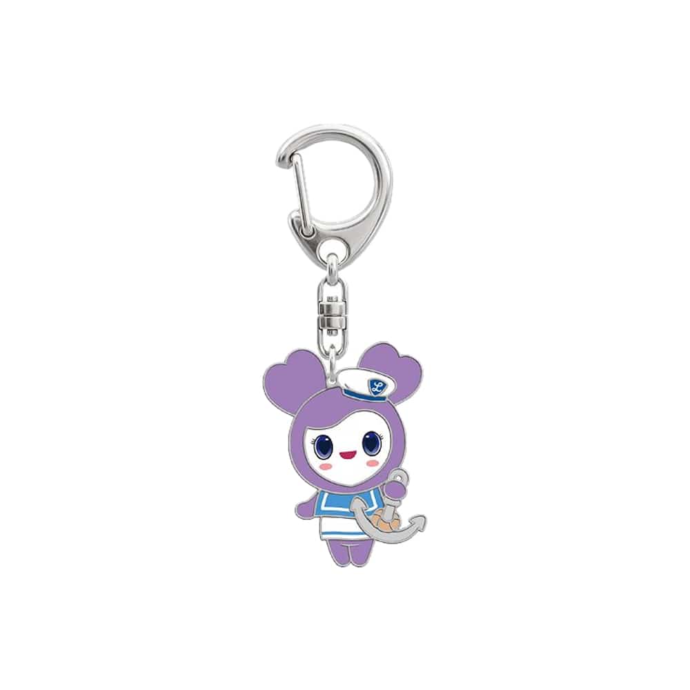 TWICE MD / GOODS SAVELY TWICE - LOVELY METAL KEYRING MARINE Ver. [ 2026 TWICE THIS IS FOR WORLD TOUR FINALE in SEOUL MD ]
