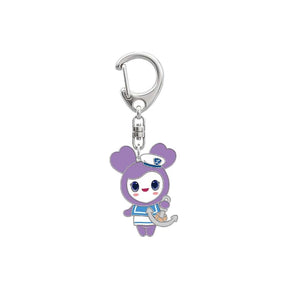 TWICE MD / GOODS SAVELY TWICE - LOVELY METAL KEYRING MARINE Ver. [ 2026 TWICE THIS IS FOR WORLD TOUR FINALE in SEOUL MD ]