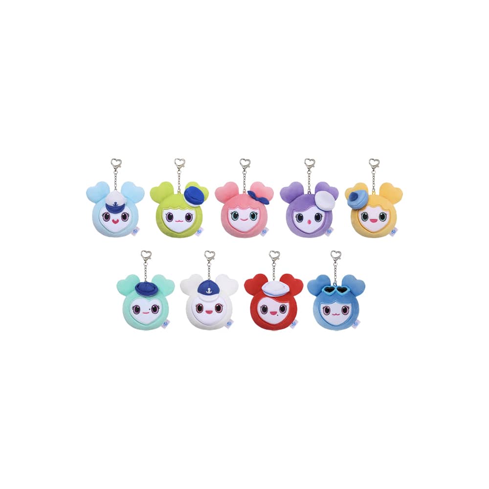 TWICE MD / GOODS TWICE - LOVELY FACE KEYRING MARINE Ver. [ 2026 TWICE THIS IS FOR WORLD TOUR FINALE in SEOUL MD ]