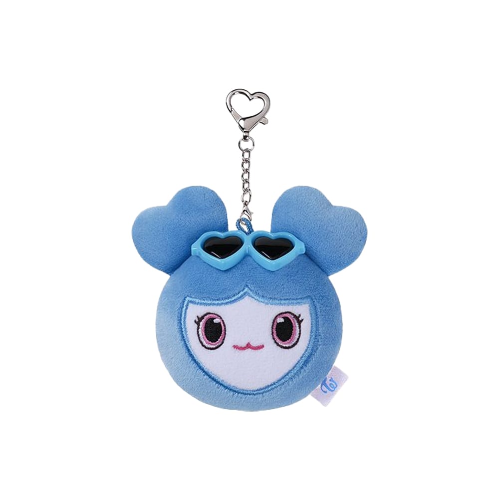TWICE MD / GOODS TZUVELY TWICE - LOVELY FACE KEYRING MARINE Ver. [ 2026 TWICE THIS IS FOR WORLD TOUR FINALE in SEOUL MD ]