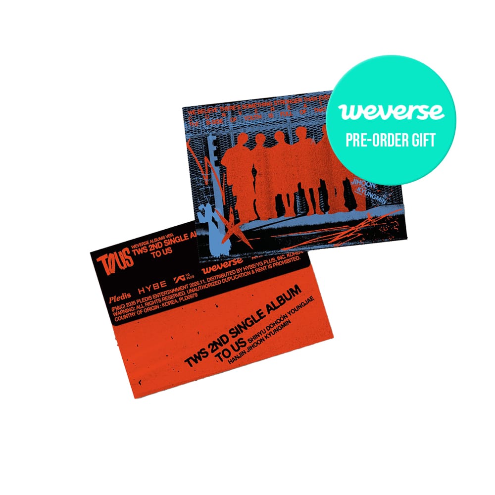 TWS ALBUM WEVERSE TWS - 2nd Single Album [TO US] WEVERSE ALBUMS VER.