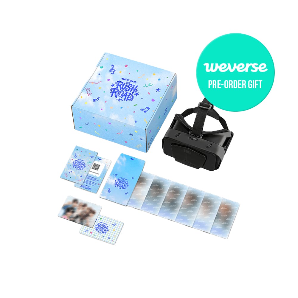 TWS PHOTOBOOK WEVERSE GIFT TWS - TWS : VR CONCERT BOX [ RUSH ROAD ]