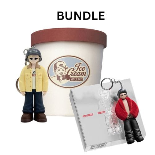 TXT (TOMORROW X TOGETHER) ALBUM [ BUNDLE ] TXT YEONJUN - 2nd Mini Album NO LABELS: PART 02 (Figure Ver.) + NO LABELS: PART 01 (Figure Ver.)