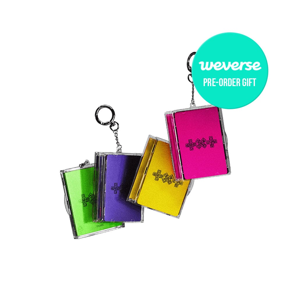 TXT (TOMORROW X TOGETHER) ALBUM WEVERSE / 1 RANDOM TOMORROW X TOGETHER - 8th Mini Album '7TH YEAR A Moment of Stillness in the Thorns (Photocard Case Ver.)