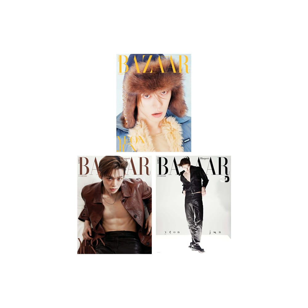 TXT (TOMORROW X TOGETHER) Magazine TOMORROW X TOGETHER YEONJUN - HARPERS BAZAAR Magazine Cover (October 2026)