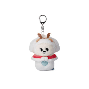 TXT (TOMORROW X TOGETHER) MD / GOODS BAMGEUT TOMORROW X TOWGETER ( TXT ) - Plush Keyring (Holiday Ver.) [ PPULBATU SNOW MAGIC ]