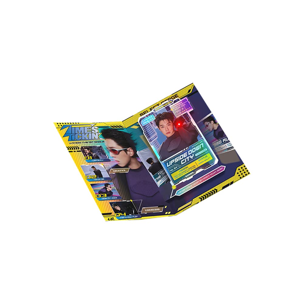 U-KNOW YUNHO ALBUM U-KNOW YUNHO - 1st Single Time's Tickin' (Music Card Ver.)