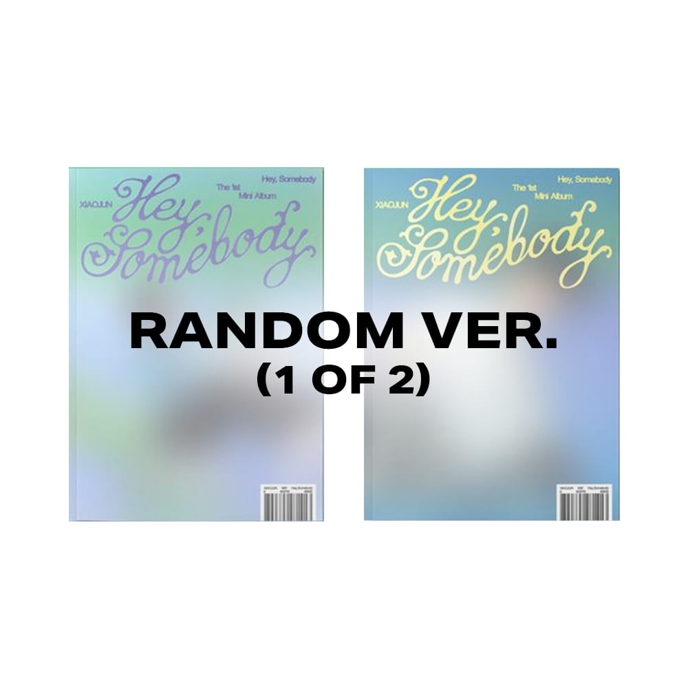 WayV ALBUM Random 1 WayV XIAOJUN - 1st Mini Album [ HEY, SOMEBODY ] (PHOTOBOOK VER.)
