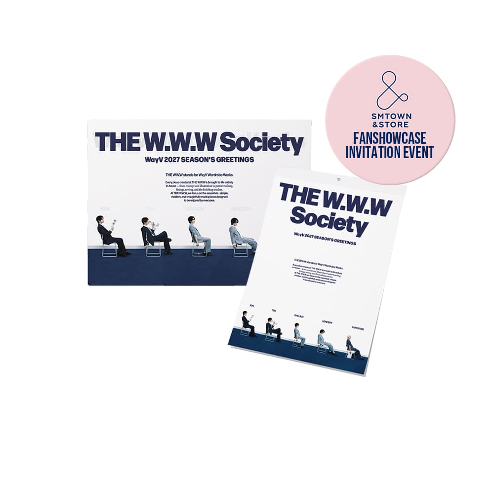 WayV MD / GOODS BERRIEZ / SEASONS GREETING ONLY WayV - 2027 SEASON'S GREETINGS [ THE W.W.W SOCIETY ]