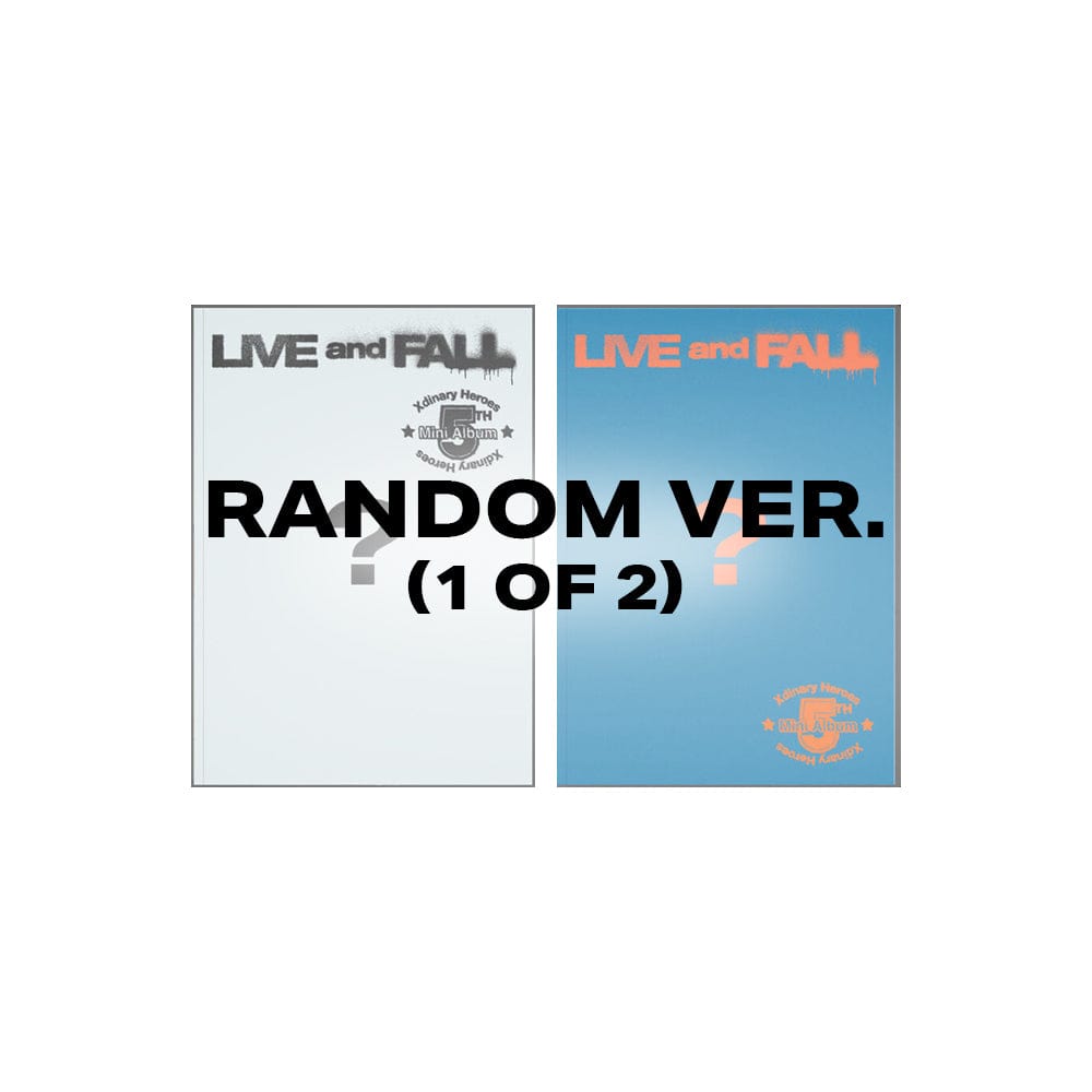 XDINARY HEROES ALBUM 1 Random [SHOCKING SALE] Xdinary Heroes - 5th Mini Album LIVE AND FALL