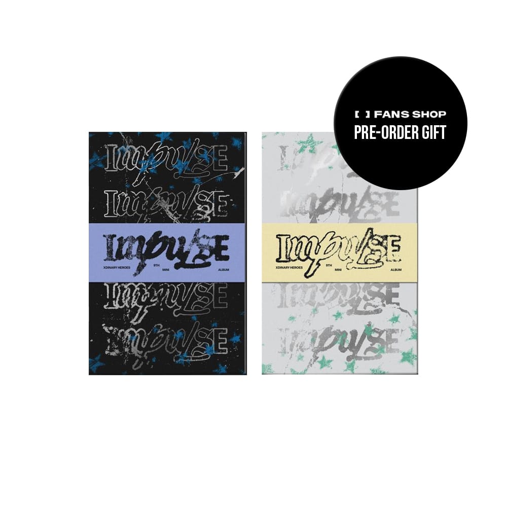 XDINARY HEROES ALBUM FANS SHOP GIFT / BACKSTAGE Xdinary Heroes - 9th Mini Album IMPULSE