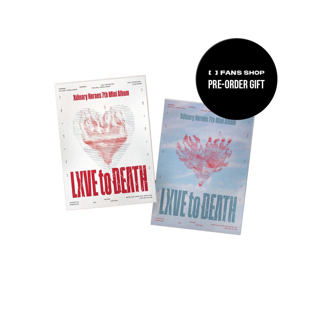 XDINARY HEROES ALBUM FANS SHOP / Love Sick Xdinary Heroes - 7th Mini Album LXVE to DEATH (Photobook ver.)