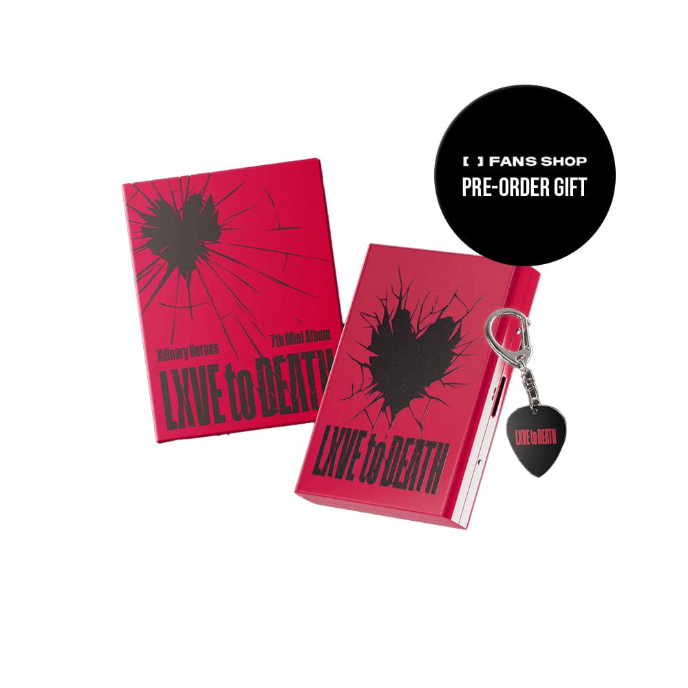 XDINARY HEROES ALBUM FANS SHOP Xdinary Heroes - 7th Mini Album LXVE to DEATH (Tin Case ver.)