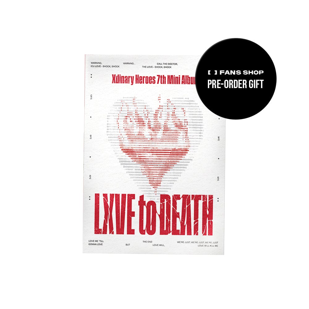 XDINARY HEROES ALBUM Xdinary Heroes - 7th Mini Album LXVE to DEATH (Photobook ver.)