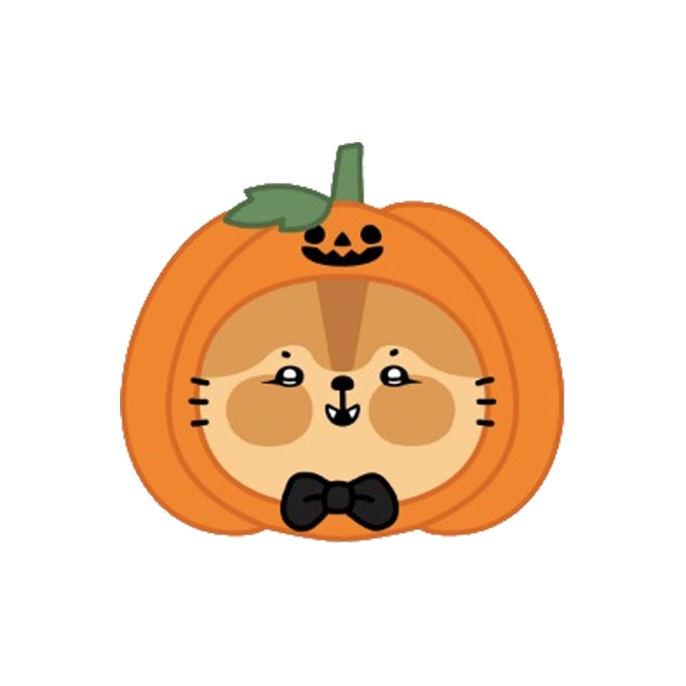 XIA JUN SU MD / GOODS XIA JUN SU - Plush Face Keyring [ RamXia HALLOWEEN PARTY MD ]