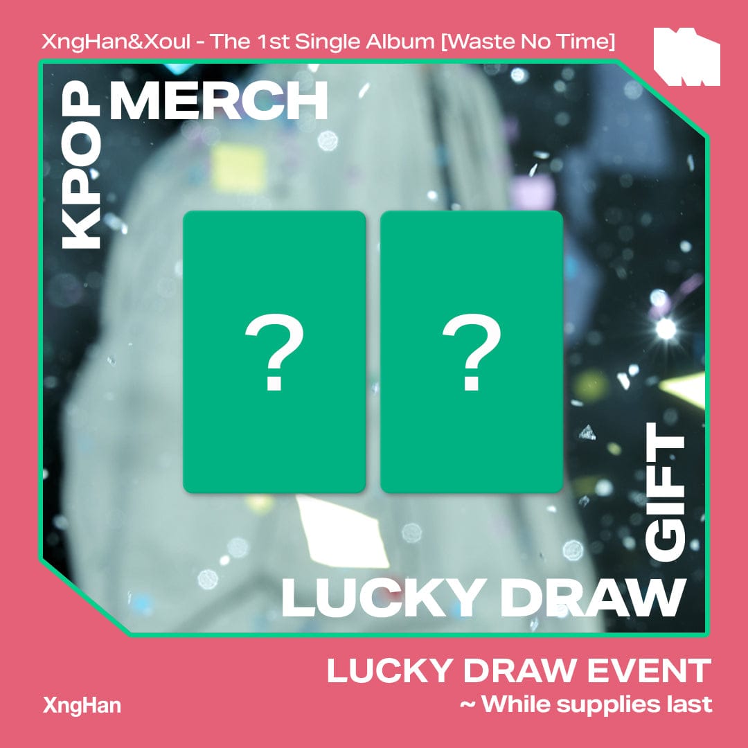 XngHan&Xoul ALBUM 💿[3rd LUCKY DRAW] XngHan&Xoul - The 1st Single [Waste No Time] (Photo Book Ver.)