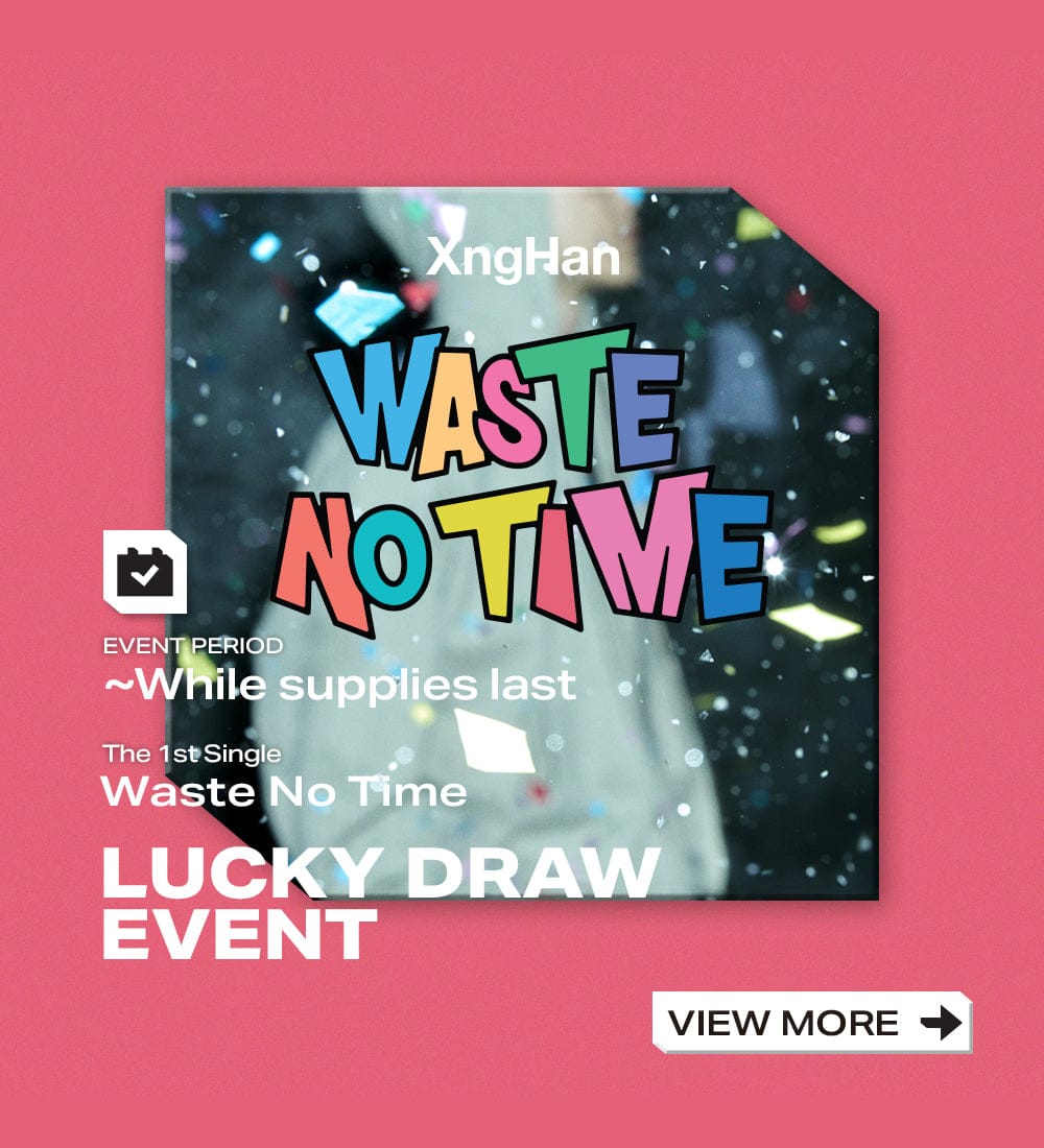 XngHan&Xoul ALBUM 💿 [3rd LUCKY DRAW]  XngHan&Xoul - The 1st Single [Waste No Time] (Xoul Ver.) (SMART ALBUM)