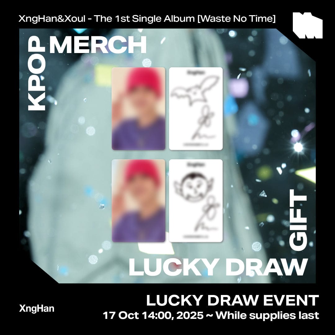 XngHan&Xoul ALBUM [LUCKY DRAW EVENT] XngHan&Xoul - 1st Single Waste No Time (Photobook)