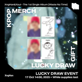 XngHan&Xoul ALBUM [LUCKY DRAW EVENT] XngHan&Xoul - 1st Single Waste No Time (Photobook)