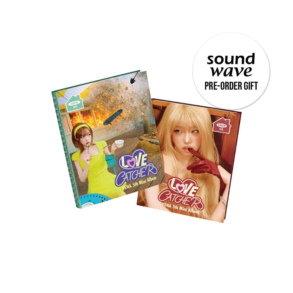 YENA ALBUM SOUNDWAVE / CUPID YENA - 5th Mini Album LOVE CATCHER (Photobook Ver.)