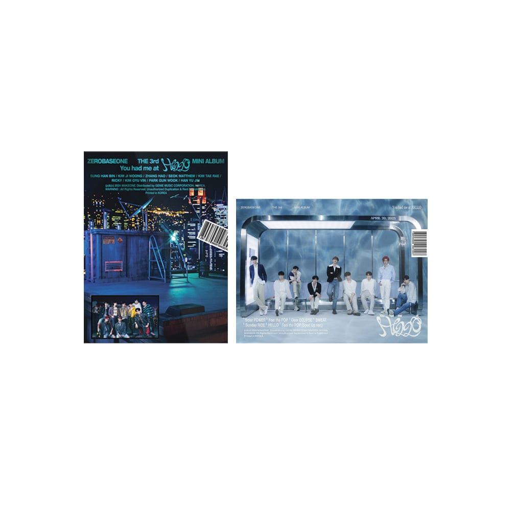 ZEROBASEONE ALBUM [SHOCKING SALE] ZEROBASEONE - The 3rd Mini Album [You had me at HELLO] (Random)
