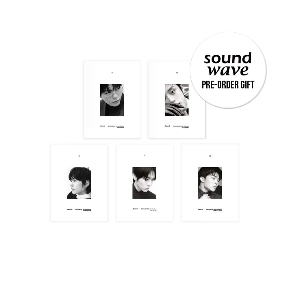 ZEROBASEONE ALBUM SOUNDWAVE / 1 RANDOM ZEROBASEONE - The 6th Mini Album Ascend- (11 Ver.)