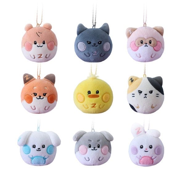 ZEROBASEONE MD / GOODS [SHOCKING SALE] ZEROBASEONE - ZERONI Fluffy Face Keyring
