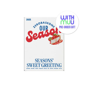 ZEROBASEONE MD / GOODS +WITHMUU POB ZEROBASEONE - 2025 SEASON'S GREETINGS [OUR SEASON]