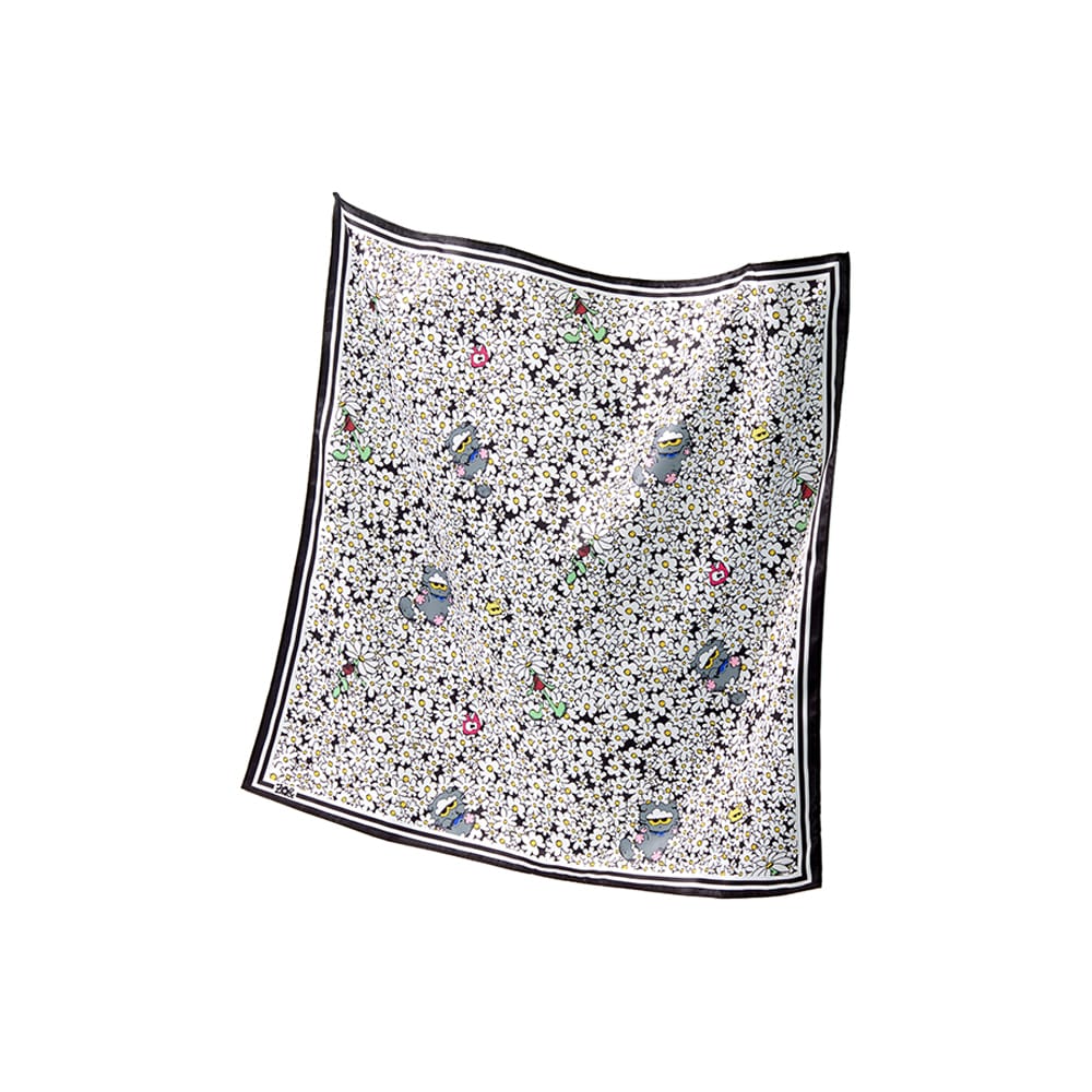 ZO&FRIENDS MD / GOODS ZO&FRIENDS - SCARF SIGNATURE (WHITE) [ ZO&FRIENDS NEW COLLECTION ]