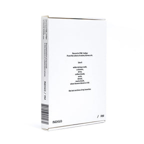 BTS ALBUM RM - Indigo Solo Album Book Edition