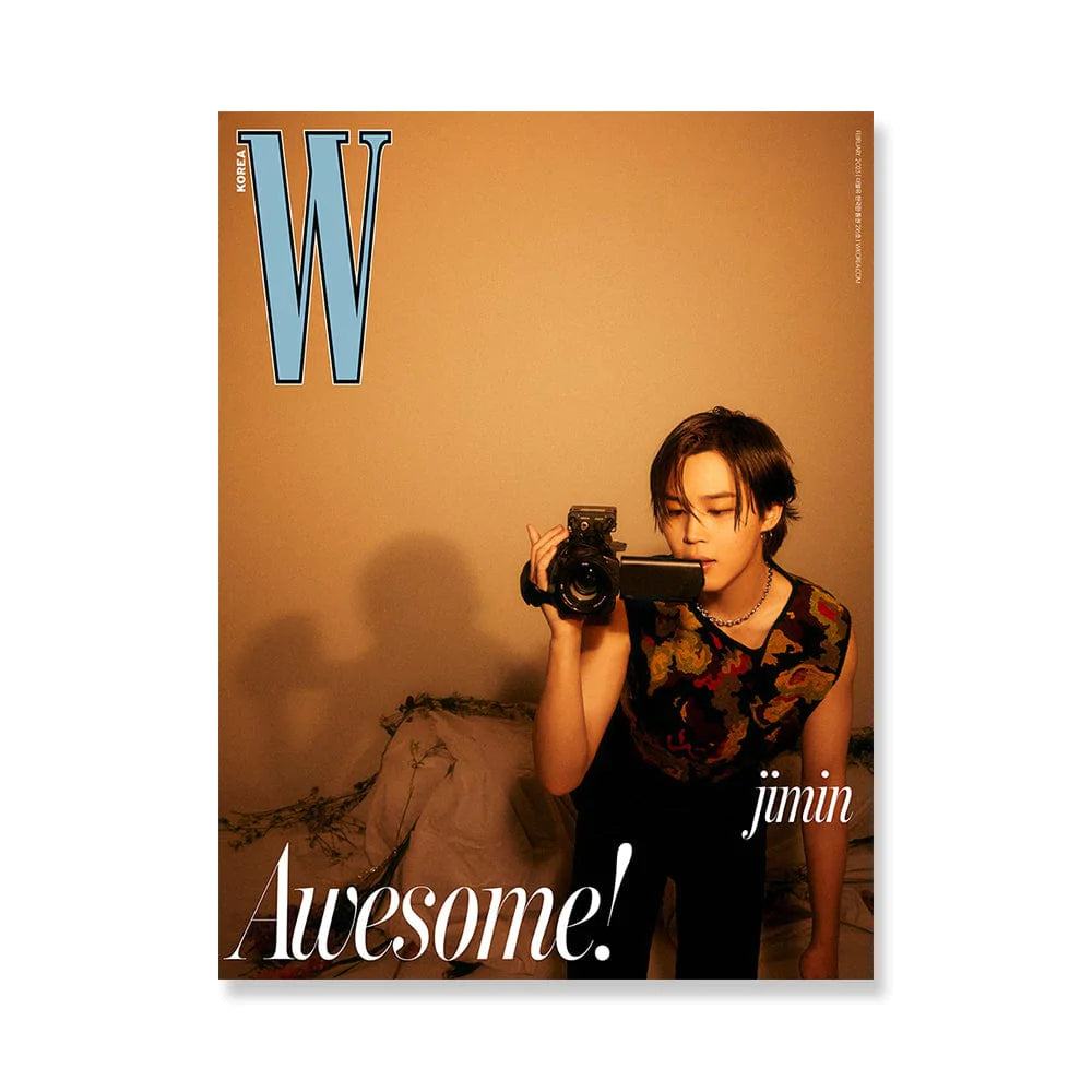 BTS MD / GOODS B Jimin - W Korea Magazine Cover Jimin (Feb 2023)