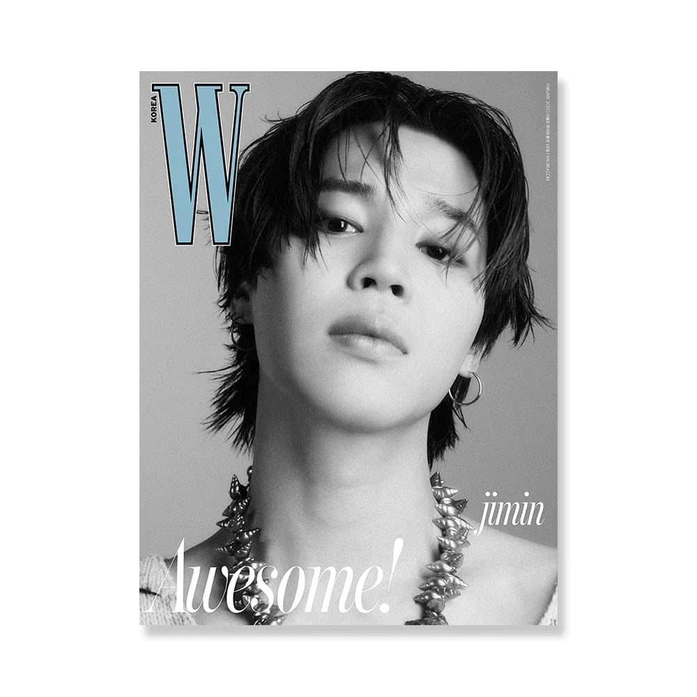 BTS MD / GOODS C Jimin - W Korea Magazine Cover Jimin (Feb 2023)