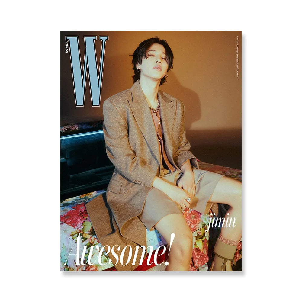 BTS MD / GOODS D Jimin - W Korea Magazine Cover Jimin (Feb 2023)