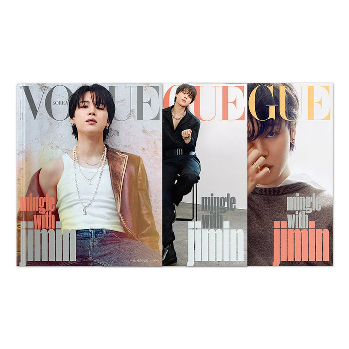 Jimin - VOGUE Korea Magazine [mingle with jimin] Cover Jimin (Apr 2023