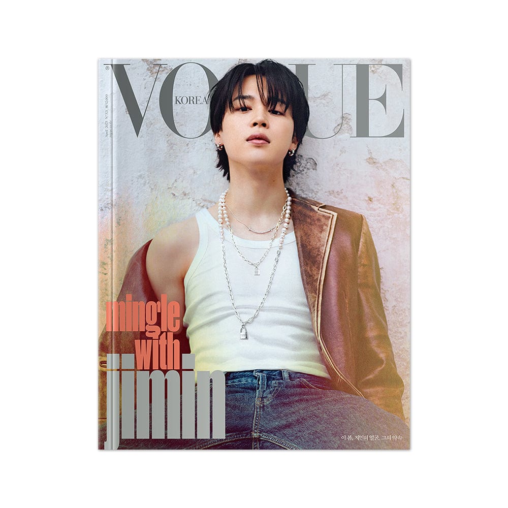 BTS MD / GOODS Jimin - VOGUE Korea Magazine [mingle with jimin] Cover Jimin (Apr 2023)