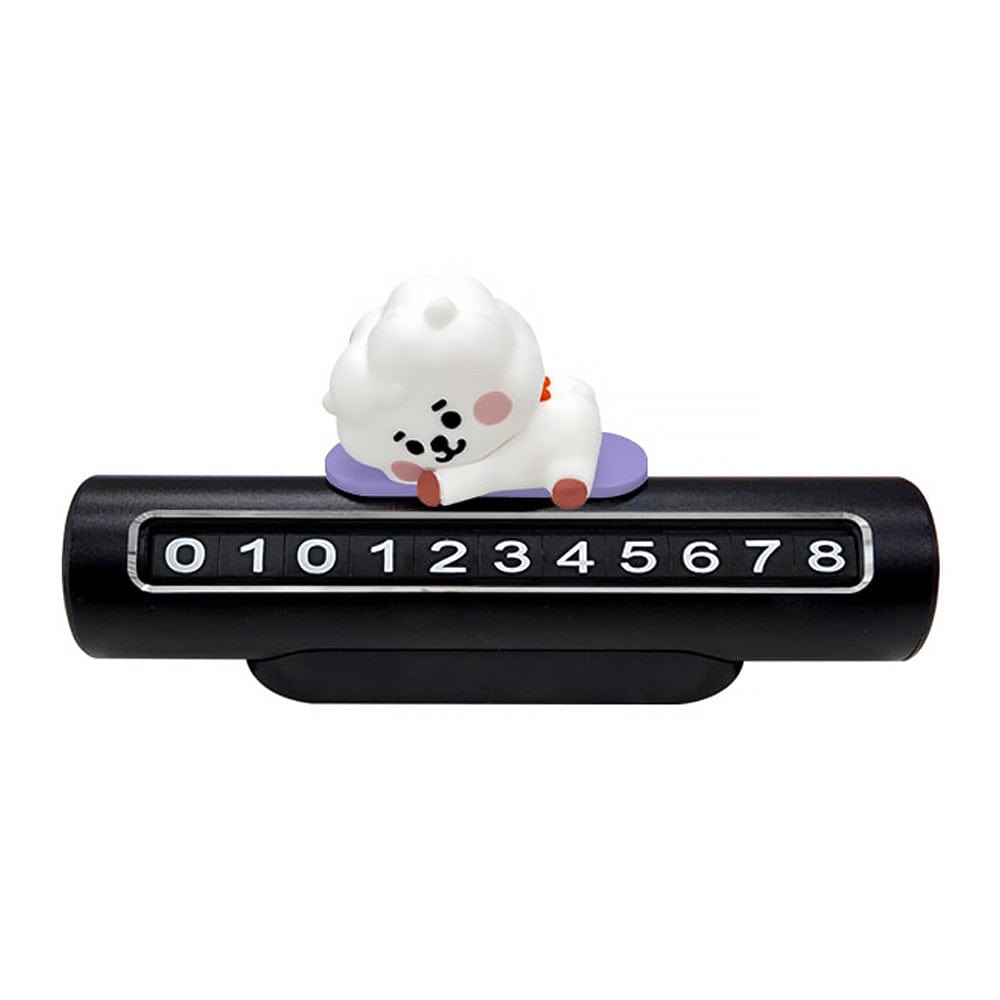 BTS MD / GOODS RJ BTS - BT21 Baby Figure Phone Number Plate for Vehicles LINE FRIENDS