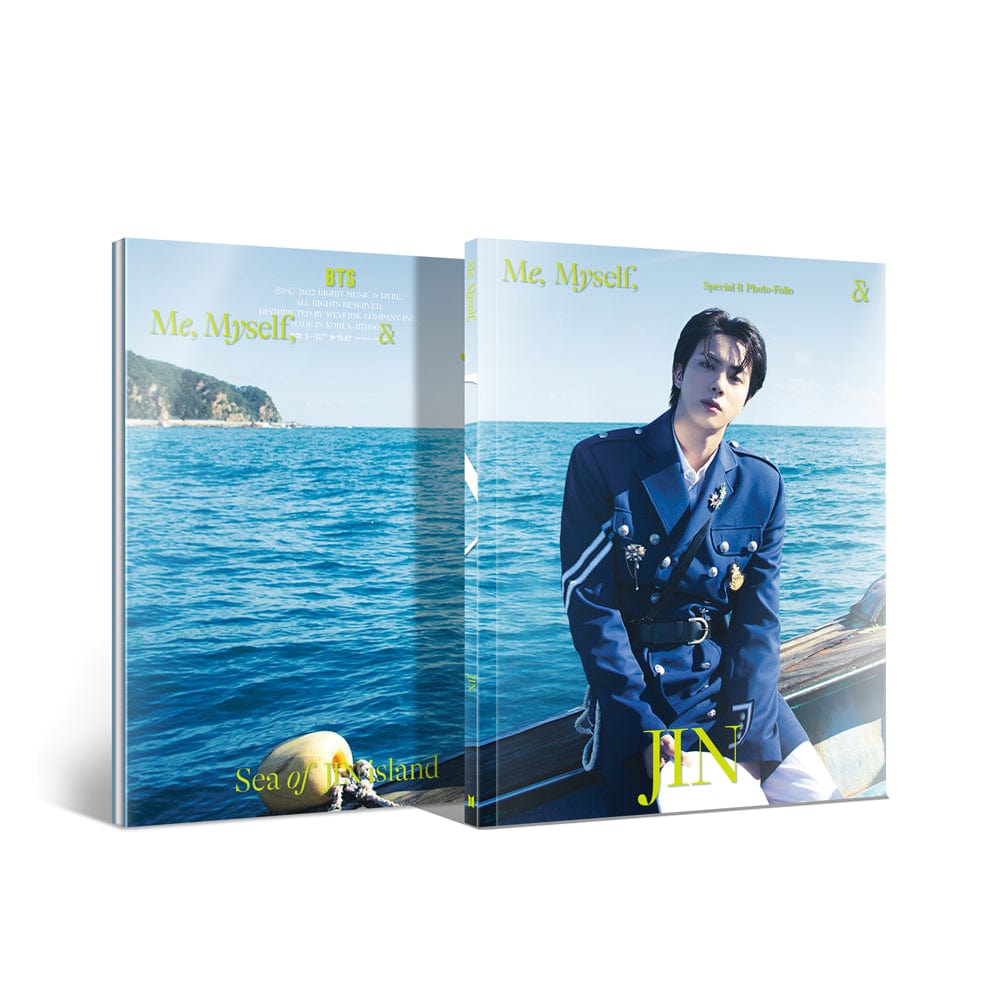 BTS Photobook Jin - Me, Myself, and Jin 'Sea of JIN island' Special 8 Photo-Folio