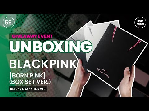 [ Us Direct ] BLACKPINK - BORN PINK 2nd ALBUM (BOX SET Ver.) BLACK