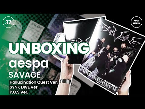 aespa - Savage 1st Mini Album (HALLUCINATION QUEST Ver.)