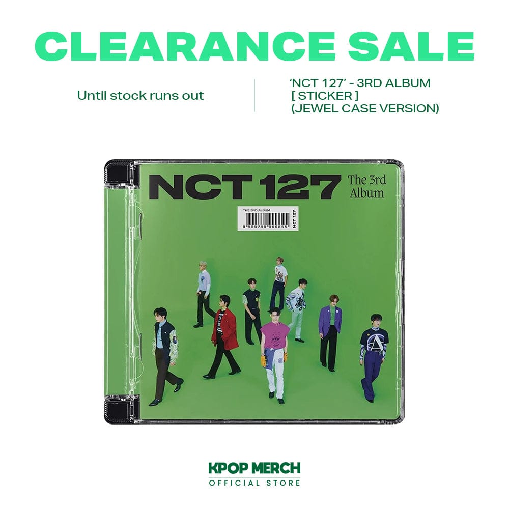 NCT 127 ALBUM NCT 127 - STICKER The 3rd Album (Jewel Case Ver.)